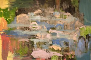 Paisaje acuático abstracto y sereno de Joackim Schou Dahle