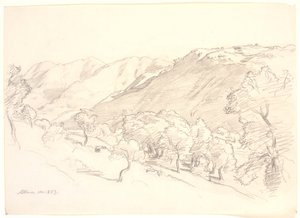 Paisaje Montañoso, Attina de Joakim Frederik Skovgaard