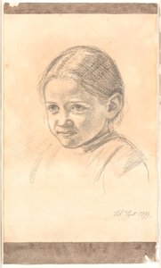 Retrato de Eline Skovgaard de Joakim Frederik Skovgaard