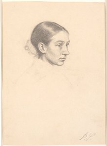 Retrato de Suzette Kathrine Skovgaard (casada Holten) de Joakim Frederik Skovgaard