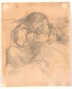 Niño durmiendo, Georgia de Joakim Frederik Skovgaard