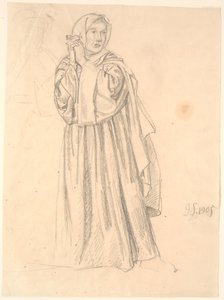 Mujer de pie de Joakim Frederik Skovgaard
