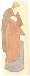 Hombre y mujer de pie de Joakim Frederik Skovgaard