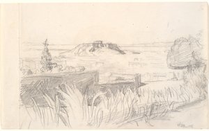 Vista hacia la Acrópolis de Joakim Frederik Skovgaard
