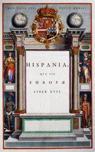 Hispania quae est Europae, Libro XVII, página del título del Volumen IX