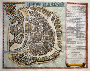 Moscú, Volumen II, Atlas Maior, por Joan Blaeu, grabado en cobre, Ámsterdam