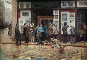 Exposición pública de una pintura
