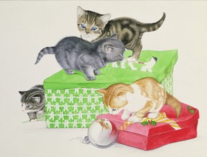 Cuatro gatitos de Joan Freestone