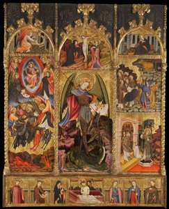 Retablo de San Miguel Arcángel de Joan or Juan Mates
