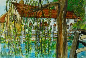 El Estanque en Hedgerley de Joan Thewsey