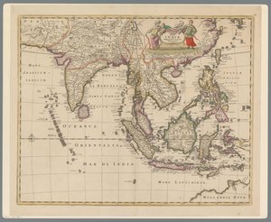 Mapa de Indonesia
Tabula Indiae Orientalis (título en el objeto)