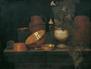 Bodegón con platos de cobre de Joannes de Cordua