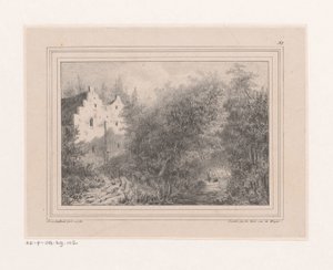 Zanja y dos casas de Joannes van Liefland