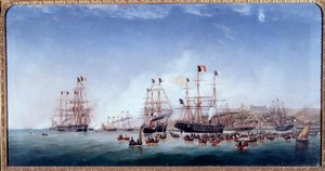 Barco italiano regina Maria Pia en el puerto de Lisboa (óleo sobre lienzo de Joao Gomes da Silva Pedroso