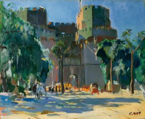 Torres Serranos, Valencia de Joaquim Mir i Trinxet