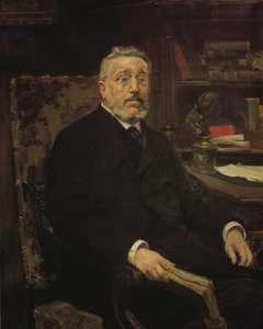 Retrato de Cristino Martos, político español de Joaquin Sorolla y Bastida