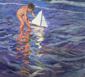 El joven navegante de Joaquin Sorolla y Bastida