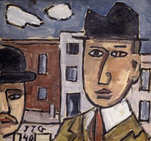 Man with Hat; Hombre con Sombrero