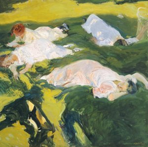 La siesta de Joaquín Sorolla