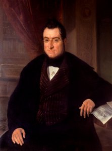 Retrato del escritor y economista Bonaventura Carles Aribau (1798-1862) de Joaquín Espalter y Rull