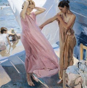 Después del baño de Joaquín Sorolla