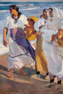 Las pescadoras de Valencia. 1915 de Joaquín Sorolla