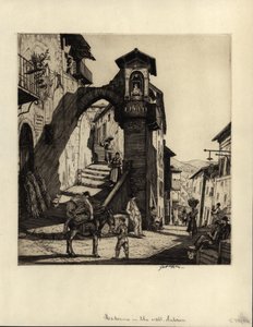 Madonna en la pared, Subiaco, 1929