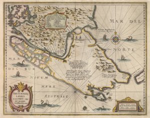 Freti Magellanici ac novi freti vulgo Le Maire exactissima delineatio, c. 1630 de Jodocus Hondius