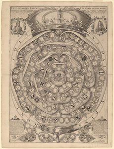 La rosa de Talbot: Un registro de los caballeros de la Jarretera, 1486-1589 de Jodocus Hondius I after Thomas Talbot