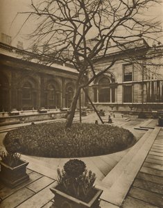 Una inspiración arquitectónica: El patio del jardín en el Banco de Inglaterra, c1935 de Joel