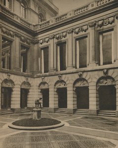 Patio del Drapers Hall en Throgmorton Street, c. 1935 de Joel