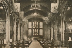 Biblioteca del Guildhall a la que todo londinense debería ir, c1935 de Joel