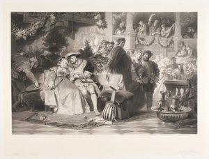 Enrique VIII y Ana Bolena de Joel Ballin