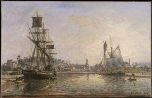 Honfleur de Johan Barthold Jongkind