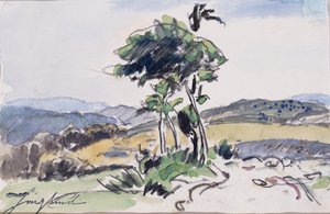 Sin título (acuarela y carboncillo sobre papel) de Johan Barthold Jongkind