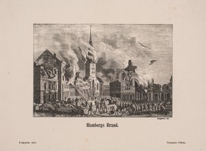 Danés: "Hamborgs brand" de Johan Aagaard