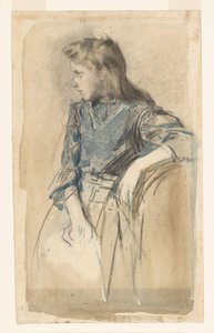 Chica rubia de Johan Antonie de Jonge
