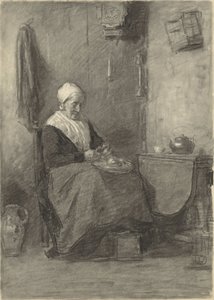 Campesina en el interior