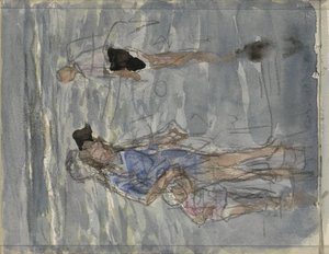 Figuras en el mar de Johan Antonie de Jonge