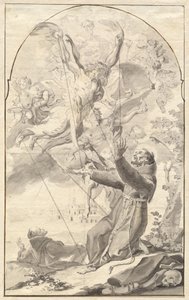 La Estigmatización de San Francisco de Johan Baptist Enzensberger