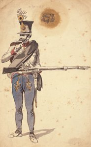 Soldado Raso de la Infantería Húngara, 1835-1849 de Johan Baptiste Heinefetter