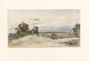 Paisaje cerca de Nevers de Johan Barthold Jongkind