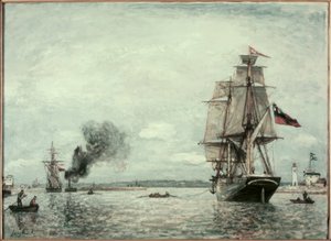 Marina de Johan Barthold Jongkind