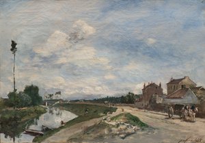 El Sena en Bas-Meudon, 1865