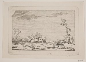 Paisaje de invierno de Johan Bülow