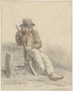 Trabajador en reposo