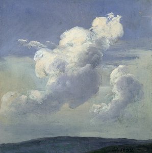 Estudio sobre la nube de Johan Christian Dahl