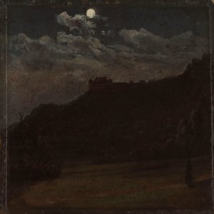 Castillo de Siebeneichen cerca de Meissen de Johan Christian Dahl