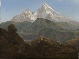 El Watzmann de Johan Christian Dahl