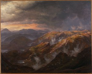 Vista desde Lyshornet de Johan Christian Dahl